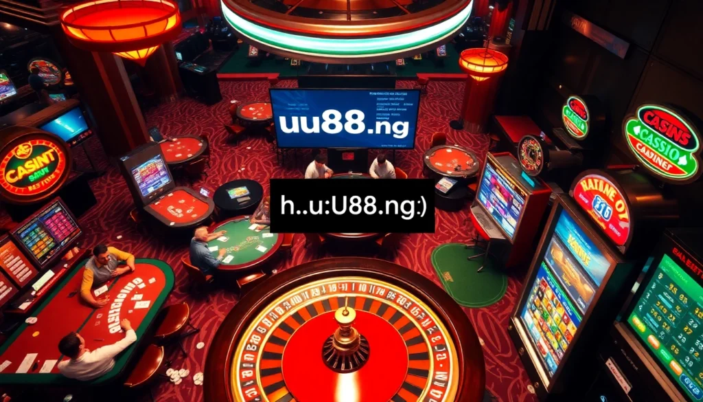 Experience the excitement of casino betting as seen on https://uu88.ngo/ with vibrant gaming action and winning moments.